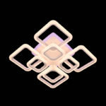 Lustra LED NEW Square Design, SLC, Patrata 8 cu Telecomanda - imagine 5