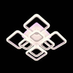 Lustra LED NEW Square Design, SLC, Patrata 8 cu Telecomanda - imagine 6