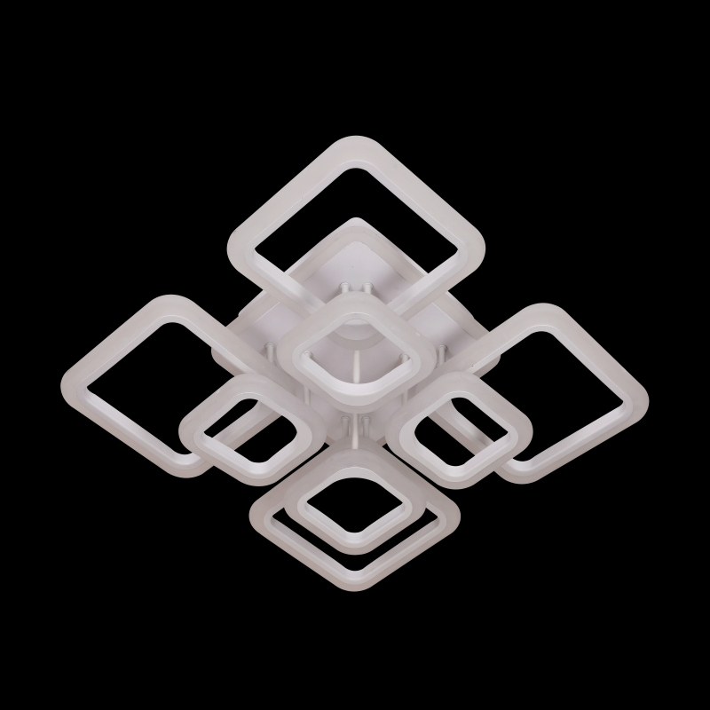 Lustra LED NEW Square Design, SLC, Patrata 8 cu Telecomanda - imagine 3