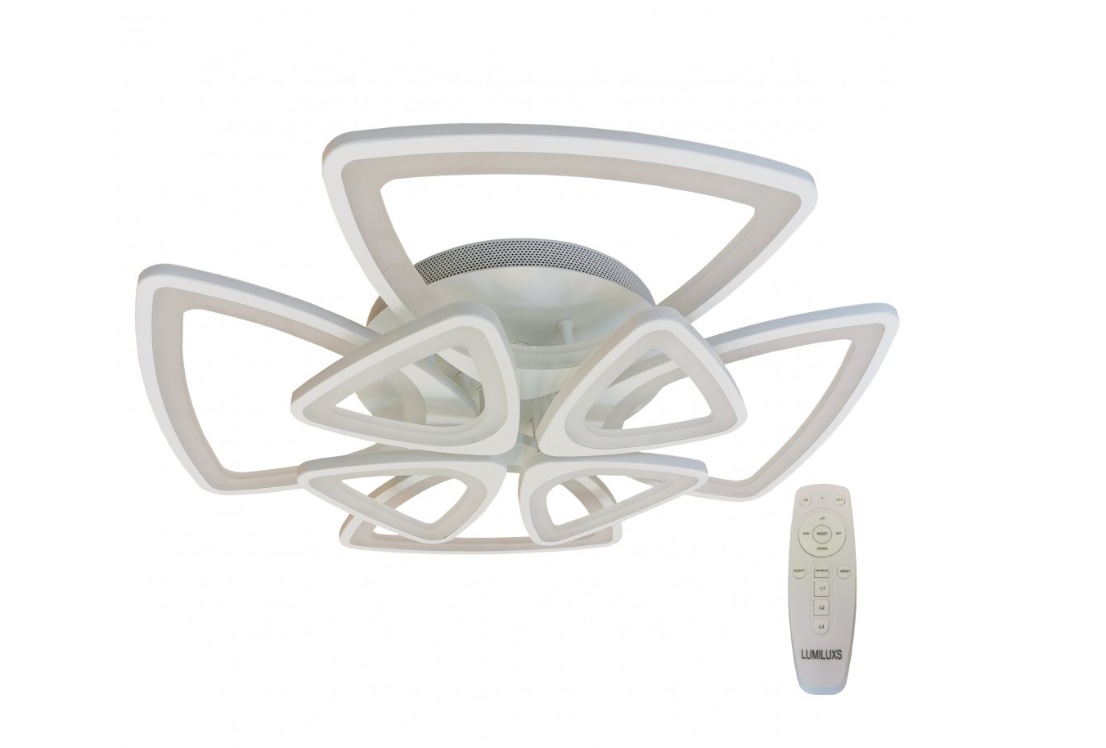 Lustra led Beyra Design SLC cu telecomanda, Lumina calda/neutra/rece si intensitate reglabila