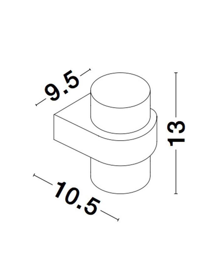 Aplica perete Rotunda 2x6W Lumina calda - imagine 6