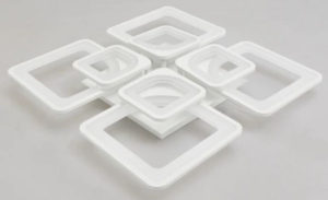 Lustra LED Square Design, SLC, Patrata 8 cu Telecomanda - imagine 4