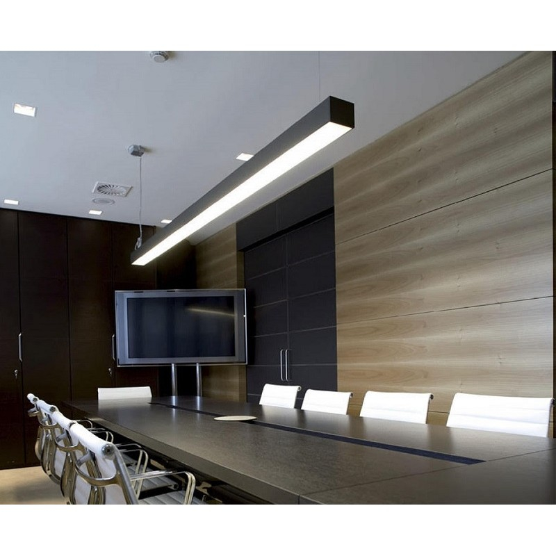 Corp iluminat led 54W Negru Suspendat - imagine 4