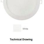 Spot led incastrat Slim 24W, 2700k/4200k - imagine 2