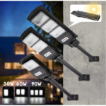 Lampa Iluminat Stradal cu Panou Solar 30W - imagine 3