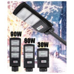 Lampa Iluminat Stradal cu Panou Solar 30W - imagine 2