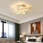Lustra LED Blade 5 cu Telecomanda, lumina calda/ neutra/ rece si Intensitate reglabila