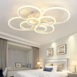 Lustra LED Circle Design, SLC, Patrata cu Telecomanda, lumina calda/ rece si intensitate reglabila SLC0005