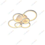 Lustra LED Circle Design, SLC, Dreptunghiulara 6 cu Telecomanda, lumina calda/ rece si intensitate reglabila - imagine 7