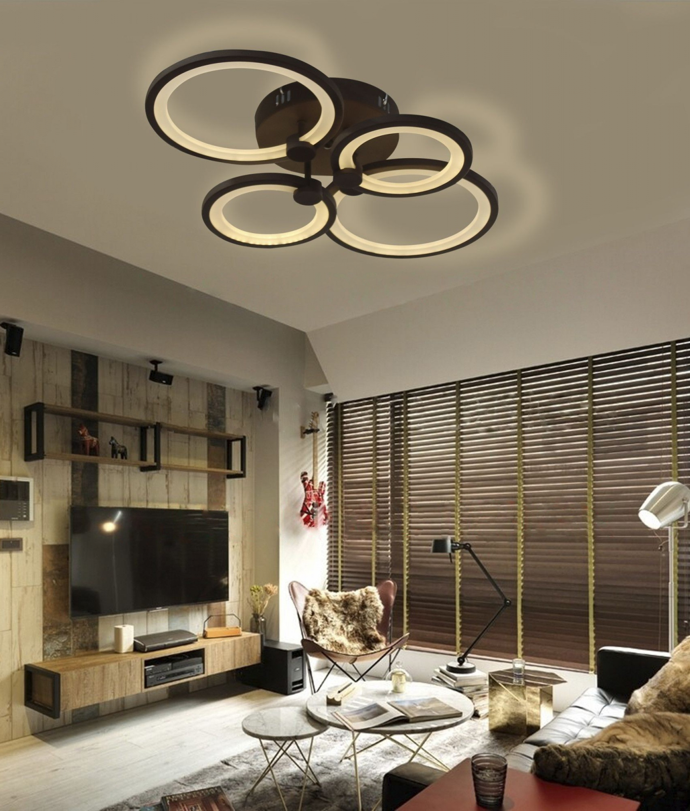 Lustra LED Circle Design SLC Maro ultra slim - imagine 3