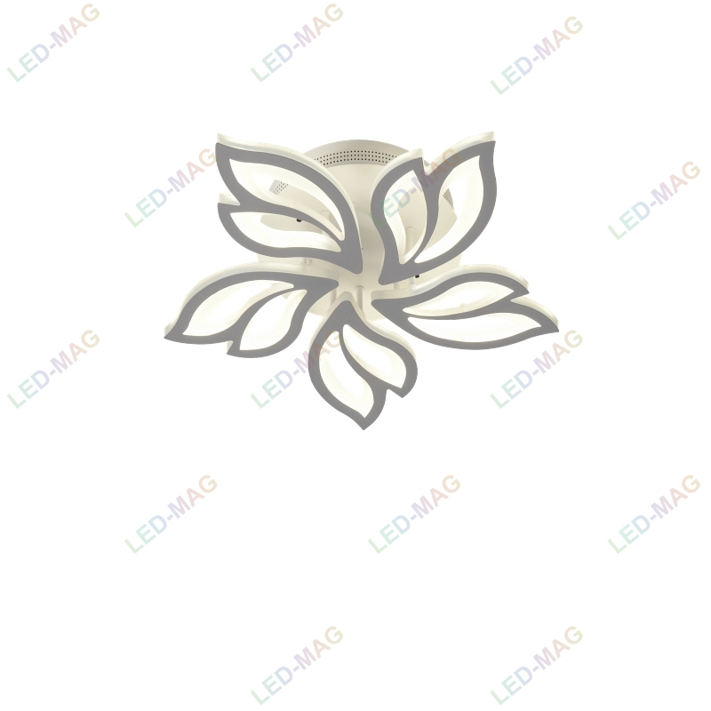 Lustra LED Flower 5 cu Telecomanda, lumina calda/ neutra/ rece si Intensitate reglabila - imagine 3