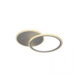 Lustra LED integrat SLC Selino Concept Rondo 1+A, , 39-78W, cu aplicatie telefon, telecomanda, lumina calda/neutra/rece, intensitate reglabila, 55 cm, Alb