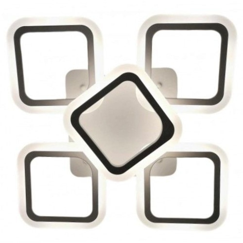 Lustra LED Square Design Acril Ext 4+1 SLC - imagine 4