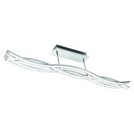 Lustra Wave LED 100cm 18W Lumina Calda
