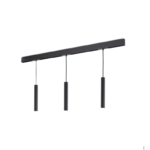 Pendul Led Sina Magnetica Negru 7W 120cm - imagine 2