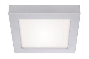 Plafoniera led gri patrata lumina neutra 18w 1950lm