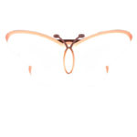 Lustra Led Butterfly Roz cu telecomanda - imagine 3