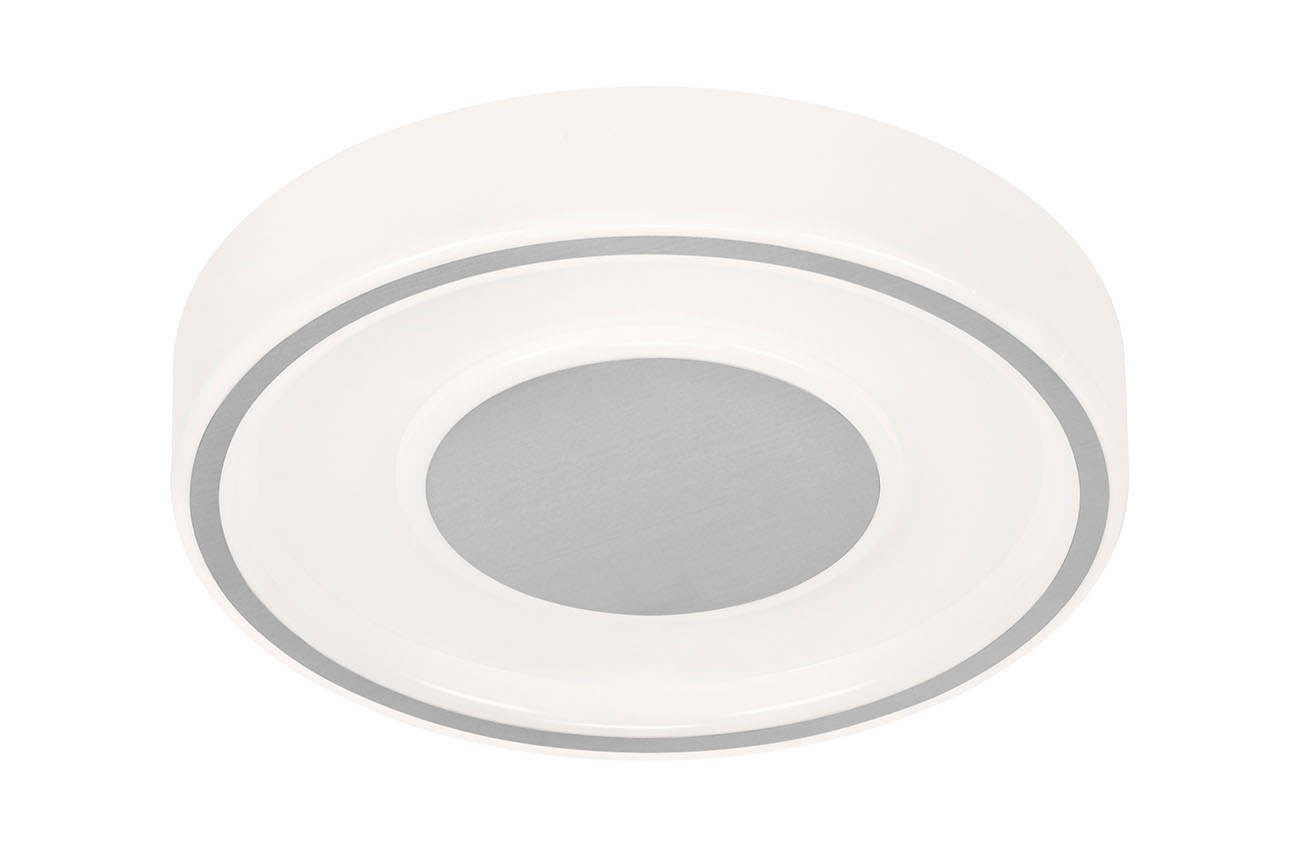 Plafoniera led gri mat rotunda lumina neutra 18w 1950lm - imagine 4