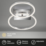 Plafoniera led rotunda 3 tipuri de lumina 2 surse - imagine 2