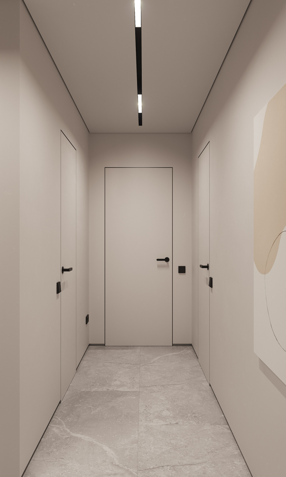 Proiector Led Sina Magnetica Orientabil Negru 12W 3000k - imagine 4