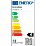 Lustra LED Circle Design 2 Surse Coffee cu Telecomanda, lumina calda/ neutra/ rece si Intensitate reglabila - imagine 2
