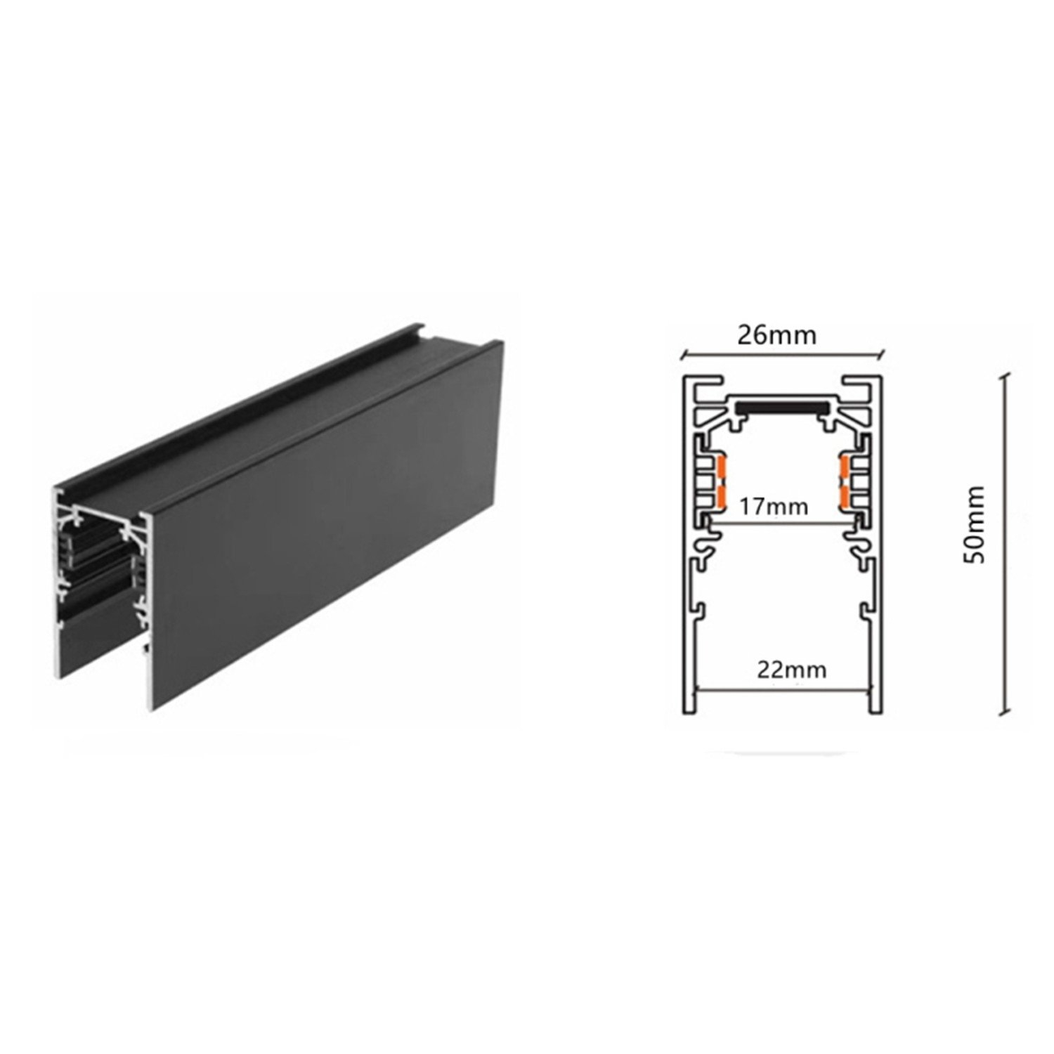 Sina magnetica spoturi 200 cm - imagine 4