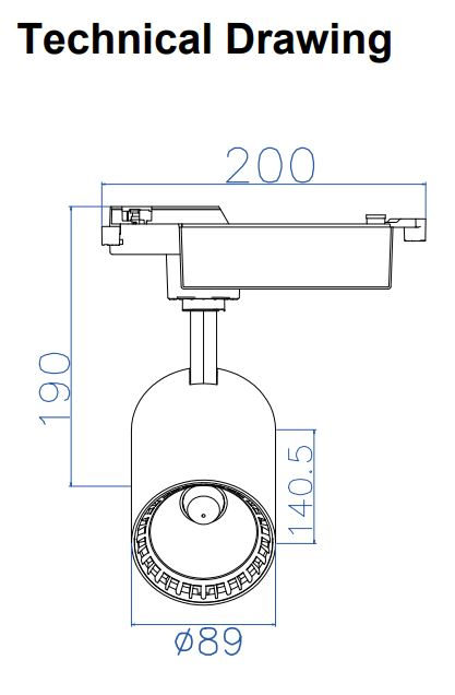 Spot led Lyon 24W - imagine 2