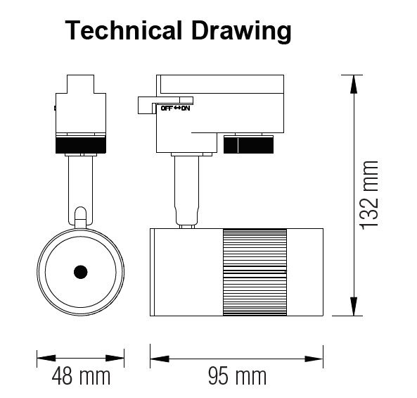 Spot Led Sina Milano 8W - imagine 3