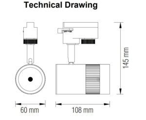 Spot Led Sina Milano 13W - imagine 3