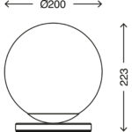 Veioza Briloner Sticla transparenta 7010-010 - imagine 3