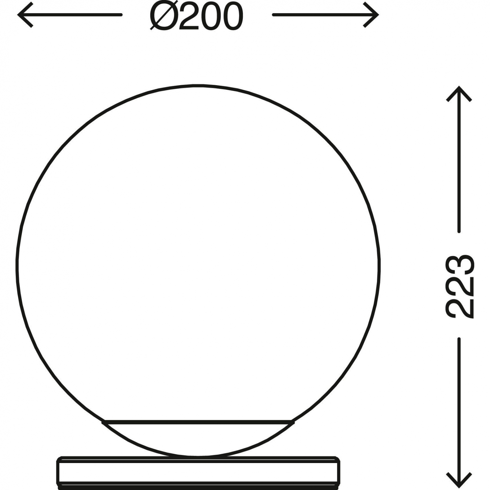 Veioza Briloner Sticla transparenta 7010-010 - imagine 3