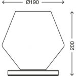 Veioza Sticla fumurie 7012-017 - imagine 2